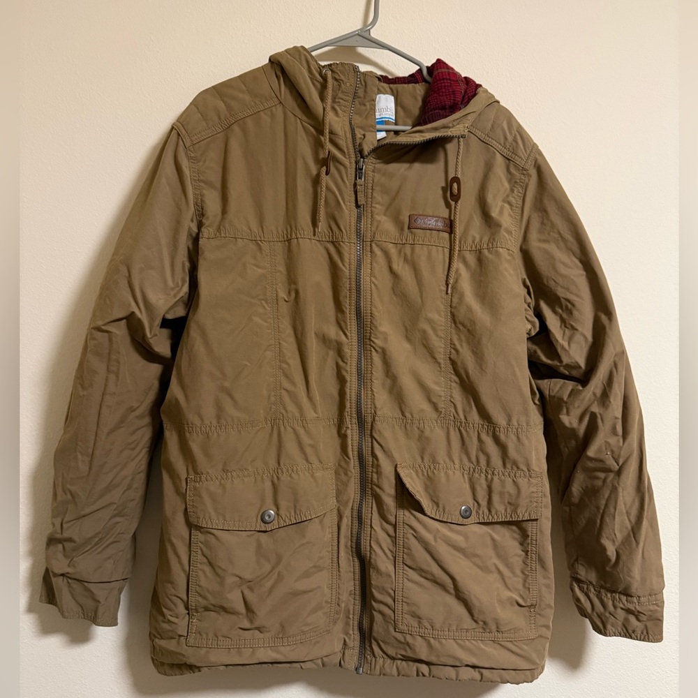 Columbia Men's Tan Insulated Field Jacket